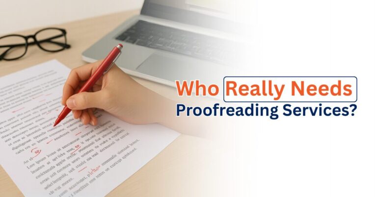 Who Really Needs Proofreading Services?