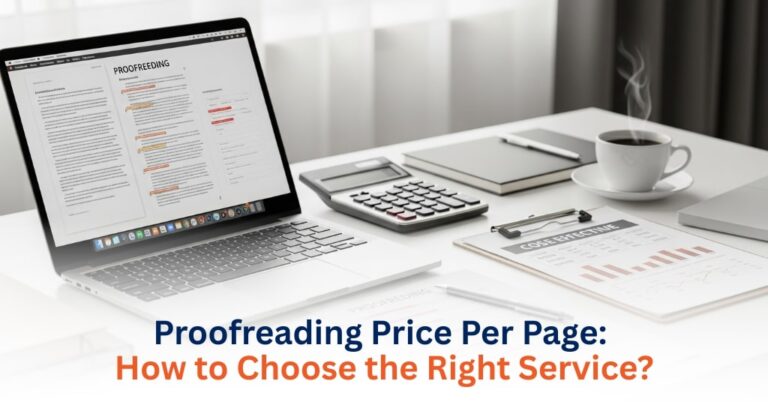 Proofreading Price Per Page How to Choose the Right Service