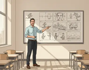 Traditional Storyboard Illustration Services in USA