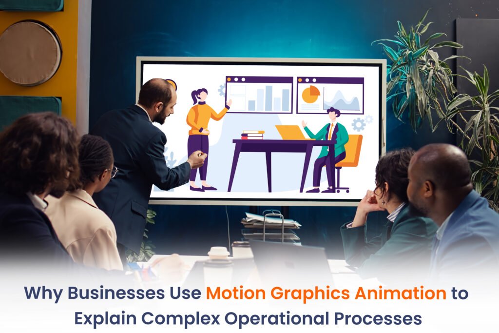 Why Businesses Use Motion Graphics Animation to Explain Complex Operational Processes