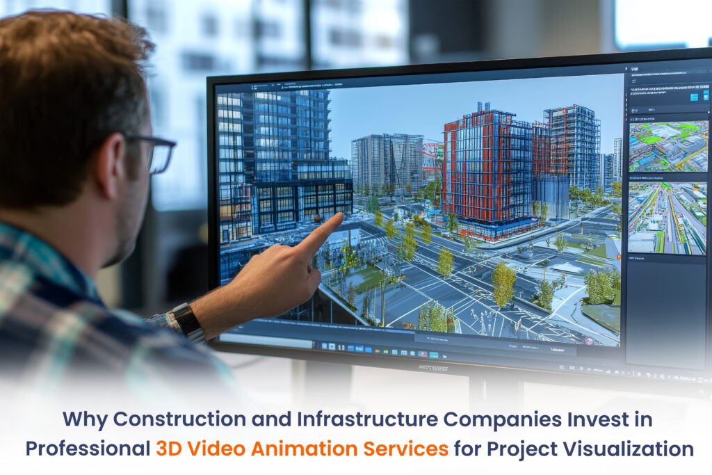 Why Construction and Infrastructure Companies Invest in Professional 3D Video Animation Services for Project Visualization